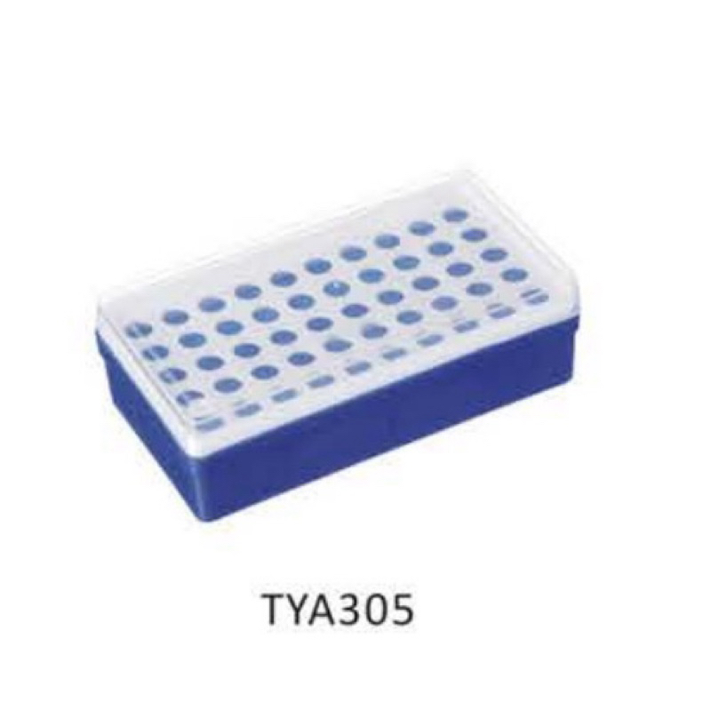 Jual PCR tube rack Rak microtube 1,5ml / 2ml Rak micro tube dg tutup 50 ...
