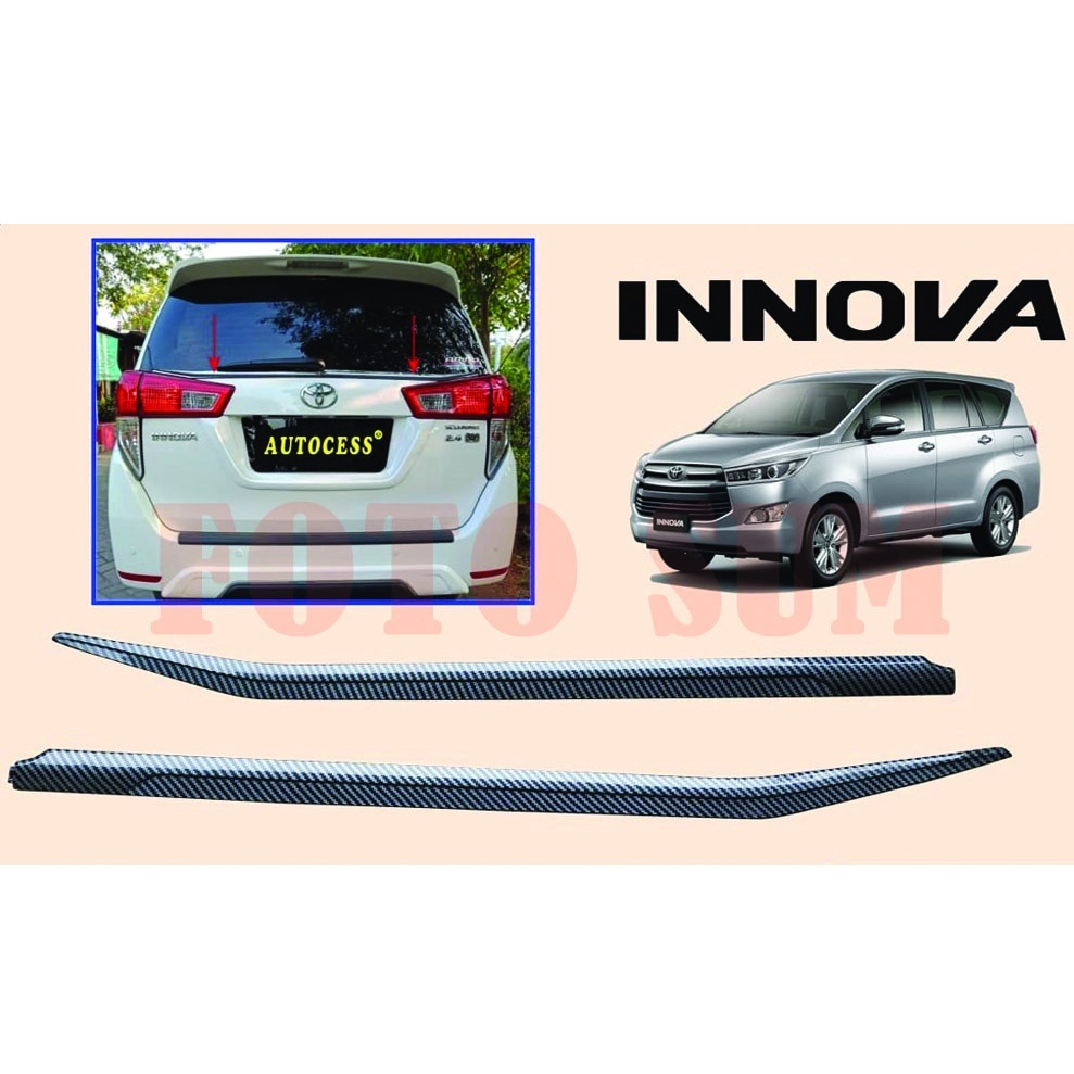 Jual List kaca belakang innova reborn carbon 2016 - 2026 | Shopee Indonesia