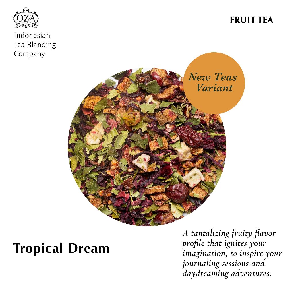 Jual OZA Tea - Tropical Dream | Artisan Tea - Fruit Tea | Specialty ...