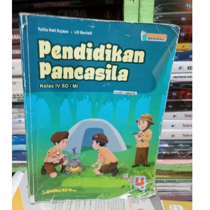 Jual buku pendidikan Pancasila untuk SD kelas 4 kurikulum merdeka ...