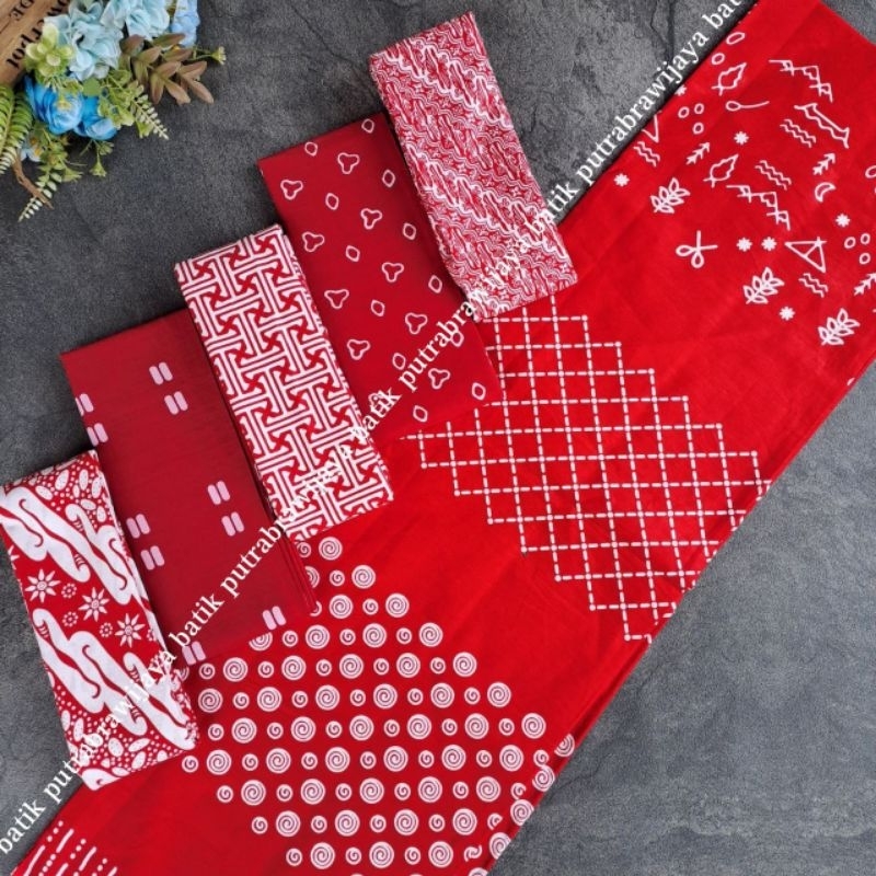 Jual Kain Batik Printing Dan Embos Putrabrawijaya Batik New Modern Adem ...