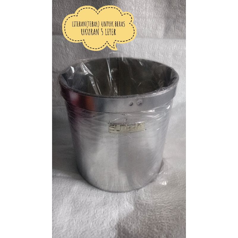 Jual LITERAN(TEBAL) UNTUK BERAS UKURAN 5 LITER | Shopee Indonesia