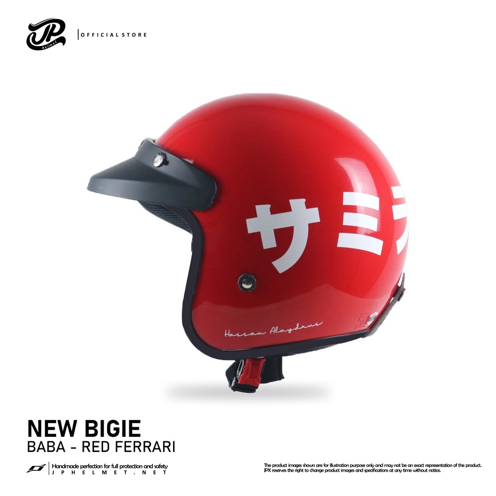 Jual Helm JP Retro New Bigie Limited Edition - Baba | Shopee Indonesia