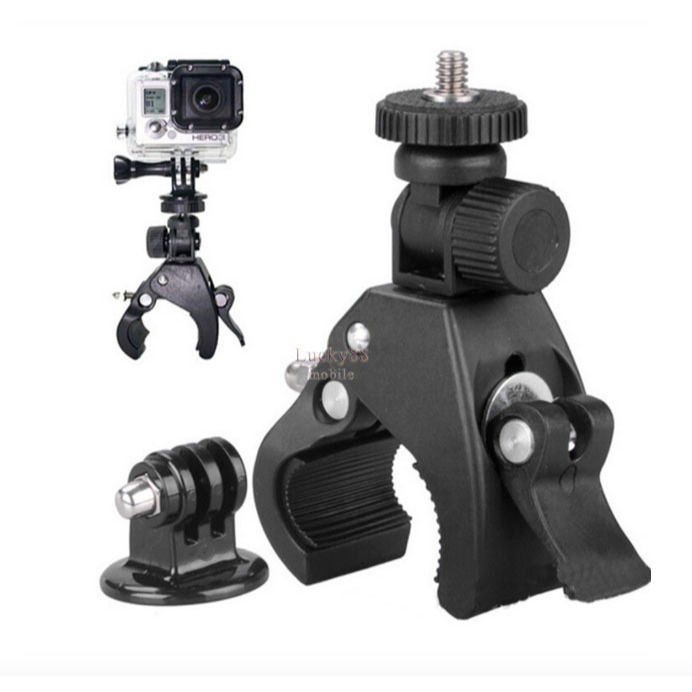 Jual Holder Sepeda Bisa Diputar 360° Untuk Camera Action Gopro Insta360 ...