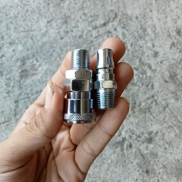 Jual SM20 PM20 QUICK COUPLER SAMBUNGAN KOMPRESOR ANGIN 1/4