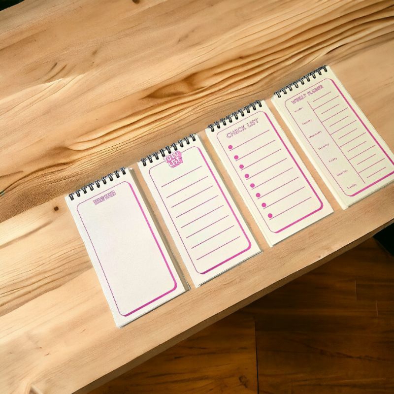 Jual (RING SPIRAL)BUKU NOTEBOOK / MEMO / AGENDA / TO DO LIST TUGAS ...
