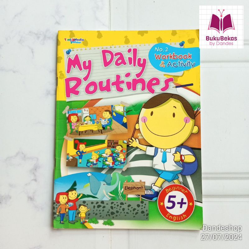 Jual My Daily Routines - Buku Aktivitas Anak 5+ | Shopee Indonesia