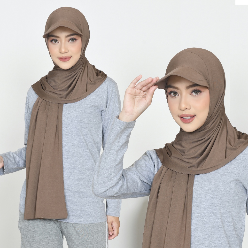 topi hijab sport