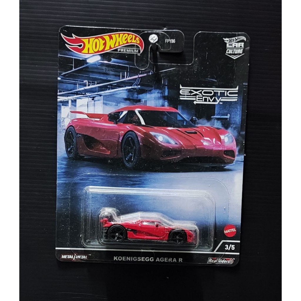Hot Wheels Premium Koenigsegg Agera R Exotic Envy