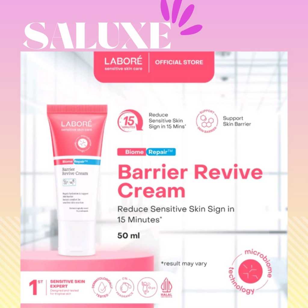 Jual LABORE BiomeRepair Barrier Revive Cream 10ml & 50ml | Shopee Indonesia