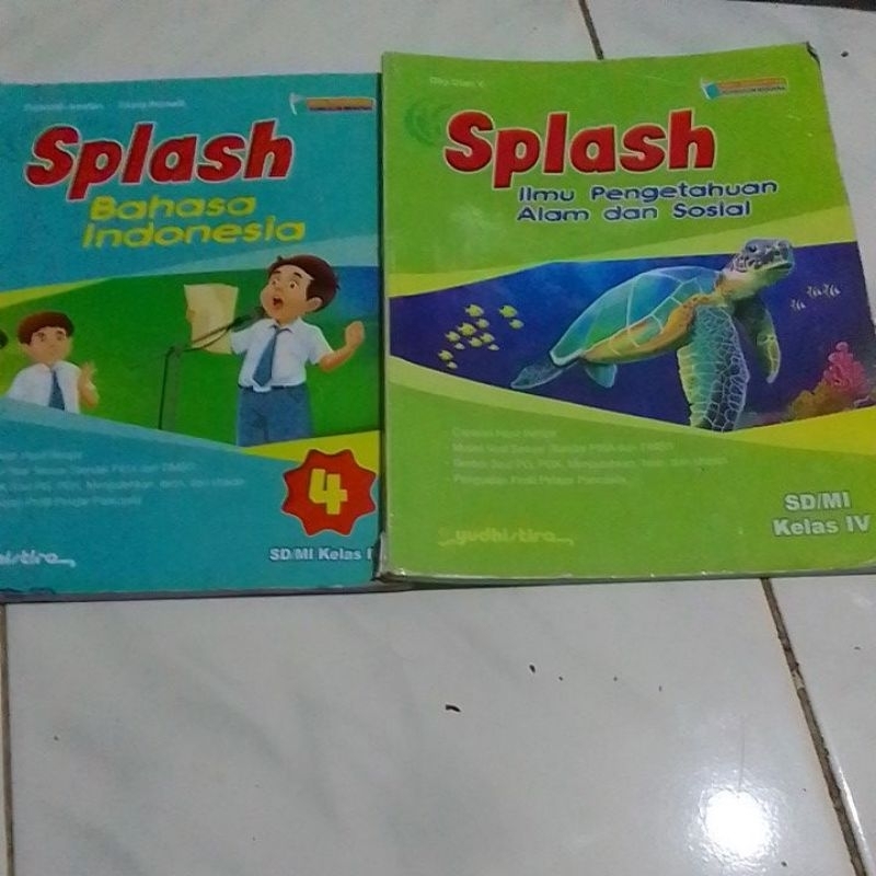 Jual Splash untuk kls 4 SD ( kurikulum Merdeka ) ORIGINAL | Shopee ...