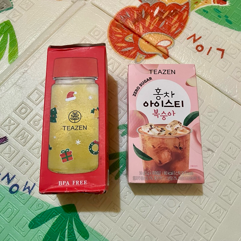 Jual [Baca Deskripsi - Ready Stock] Teazen Peach Ice Tea Zero Sugar ...