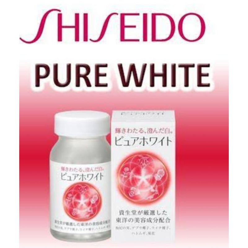 Jual SHISEIDO PURE WHITE 240 TABLETS 100% ORIGINAL