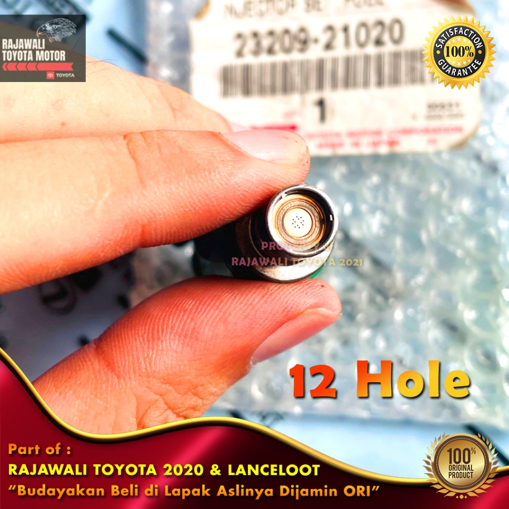 Jual Nozzle Injektor Altis, Yaris & Vios 12 Hole Mesin 1NZ 2NZ Lubang ...