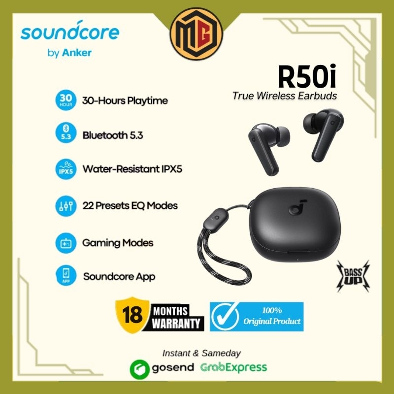 Jual Anker Soundcore TWS R50i Earphone Bluetooth Gaming Mode Low ...