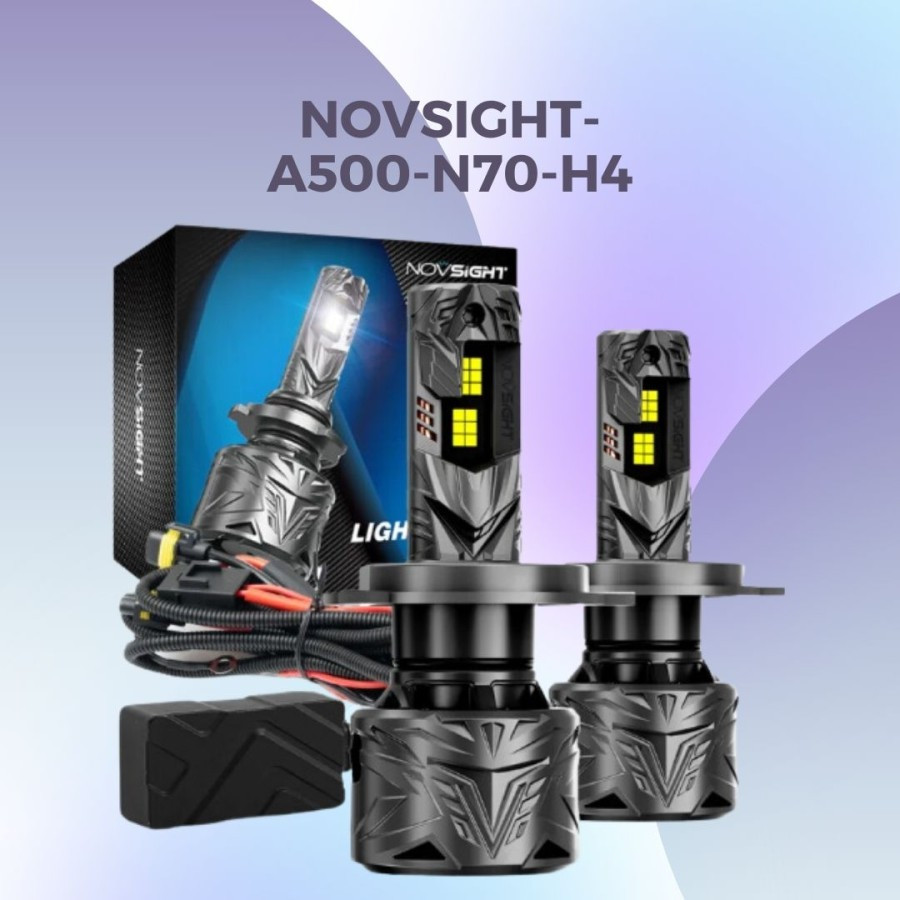 Jual Kano Noka Novsight A500-N70 Lampu Mobil Double Light (H4 