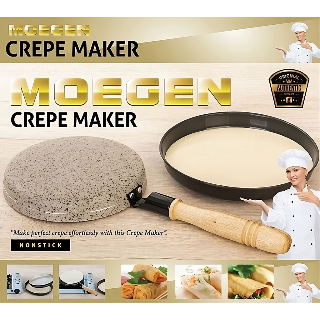 Jual Moegen Crepe Maker Moegen Marble Crepes Creper Wajan Terbalik Kwalik Shopee Indonesia