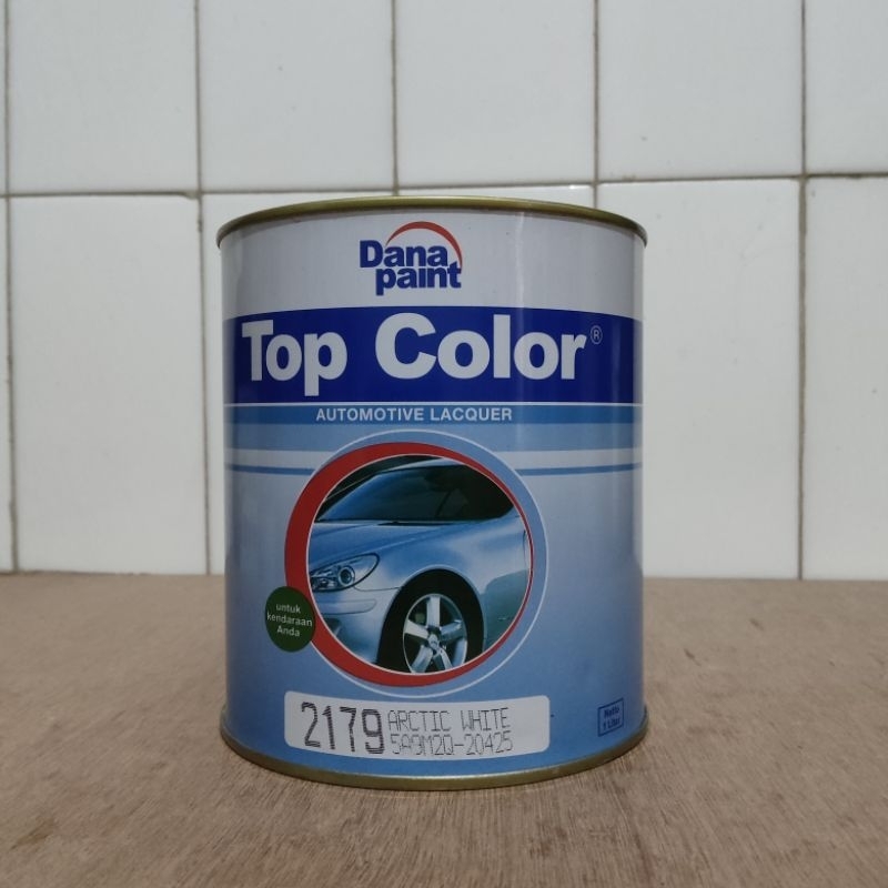 Jual Top Color 2179 Artic White Cat Duco Mobil Kayu Besi | Shopee Indonesia