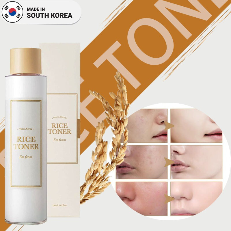 Jual I'M FROM Rice Toner 150ml Full Size Face Toner Anti-aging ...