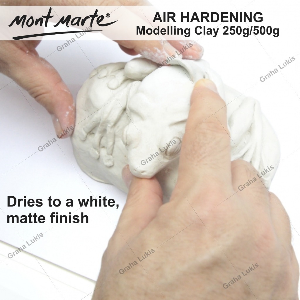 Jual RK MONT MARTE Air Hardening Modelling Clay Premium - 500g / 250g ...