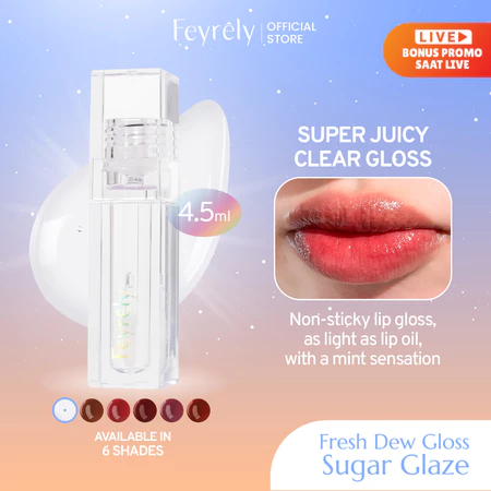 FEYRELY Fresh Dew Gloss - 00 Sugar Glaze (SPC)