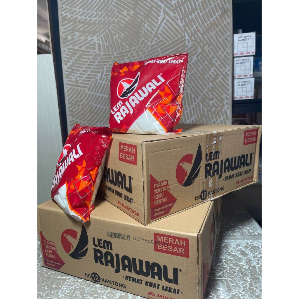 Jual Lem Rajawali Putih 1 Dus Isi 12 Pcs Plamir Dinding Interior ...