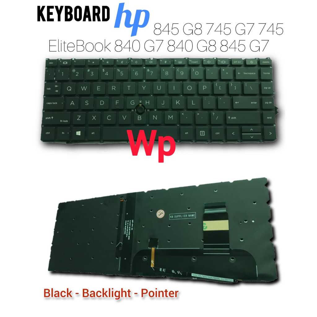 Teclado Retroiluminado En Español Con Reposamuñecas Para HP EliteBook 840 G7/G8, 845 G7/G8