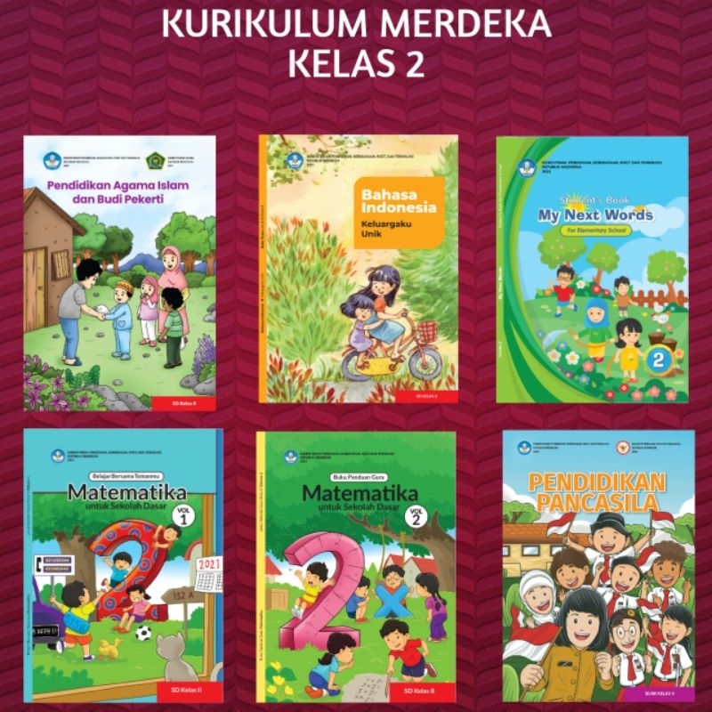 Jual BUKU KELAS 2 SD KURIKULUM MERDEKA | Shopee Indonesia