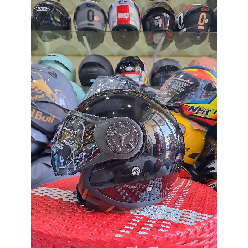 Jual HELM JS NONA NEW MODEL RETRO FULL WARNA | Shopee Indonesia