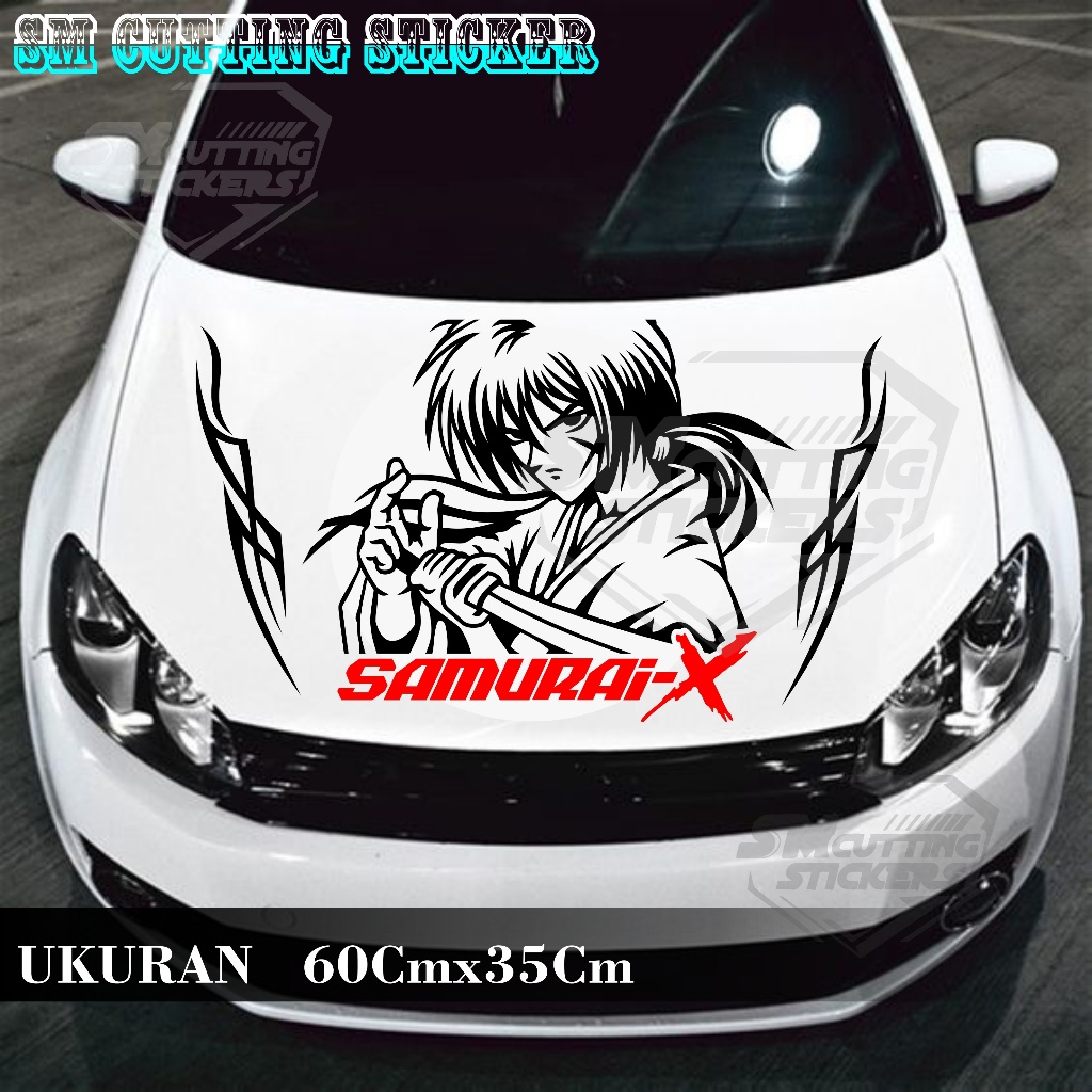 Jual Stiker Mobil SamuraiX sticker cap mobil variasi stiker cap mobil ...