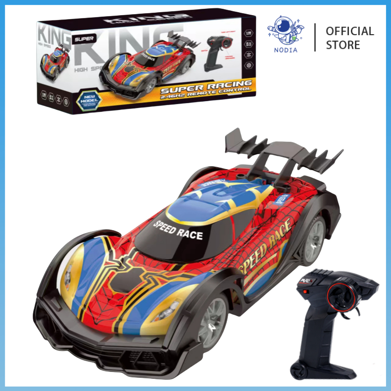 NODIA Mobil Remote Control Mobil Kontrol Melayang Berkecepatan Tinggi  Balap Cangkang Mobil PVC Drop-resistant Mobil RC 1:18 Mobil Sport Model