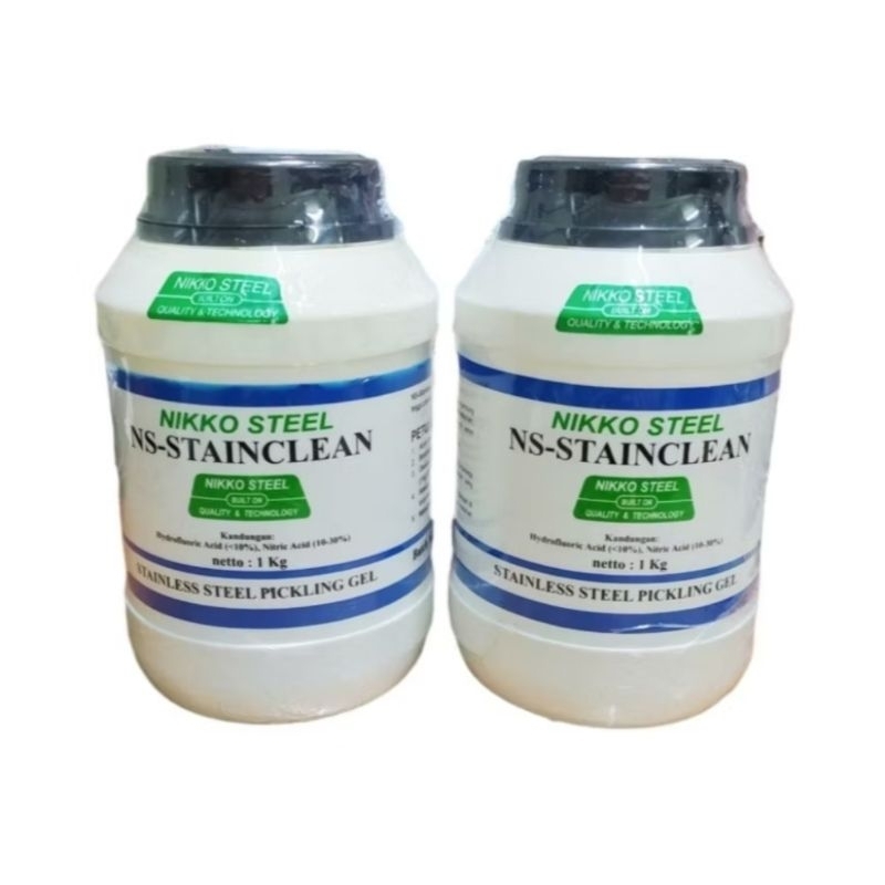 Jual NIKKO Steel NS- Stainclean Gel pembersih Stainlees 1kg | Shopee ...