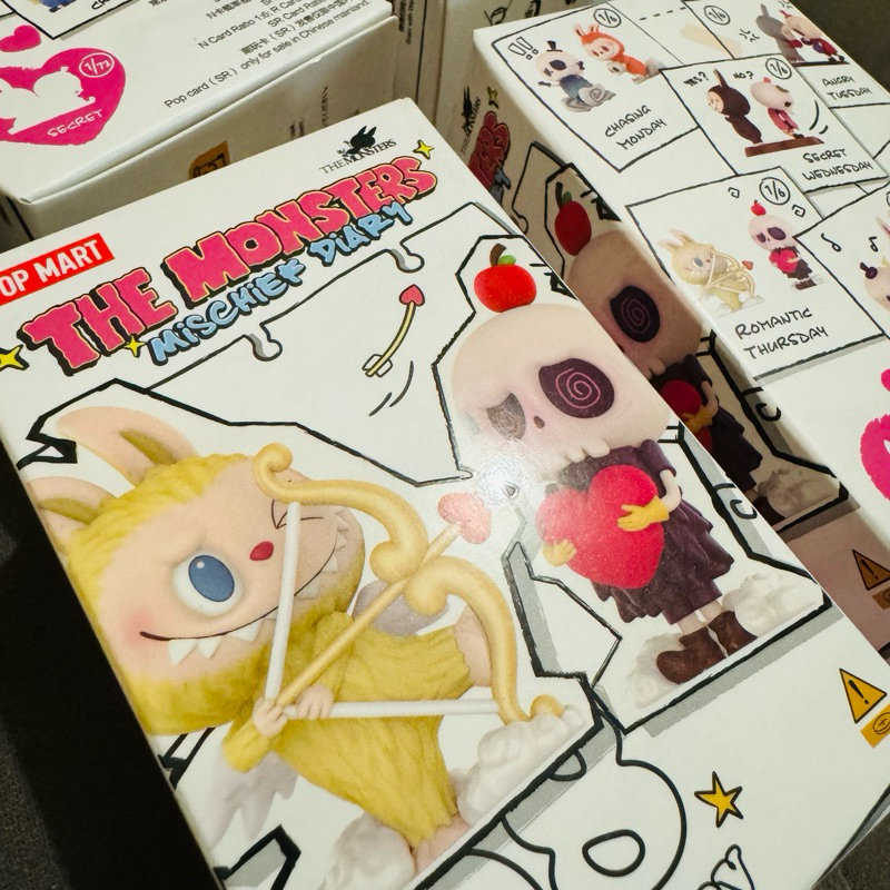Jual THE MONSTERS Mischief Diary Series Figures Blind Box Action Toys ...