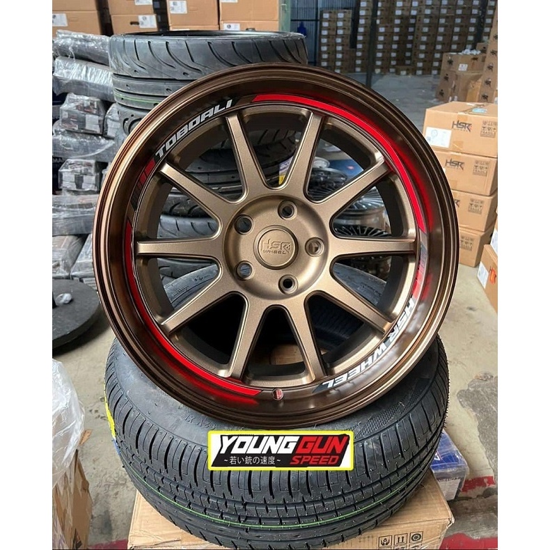 Jual velg hsr r17 innova toboali r.17 lebar 85 pcd 5x114,3 et 22 sandy ...