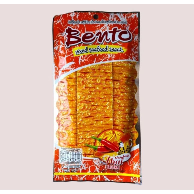 Jual Bento mixed seafood snack varian rasa isi 20 gr | Shopee Indonesia