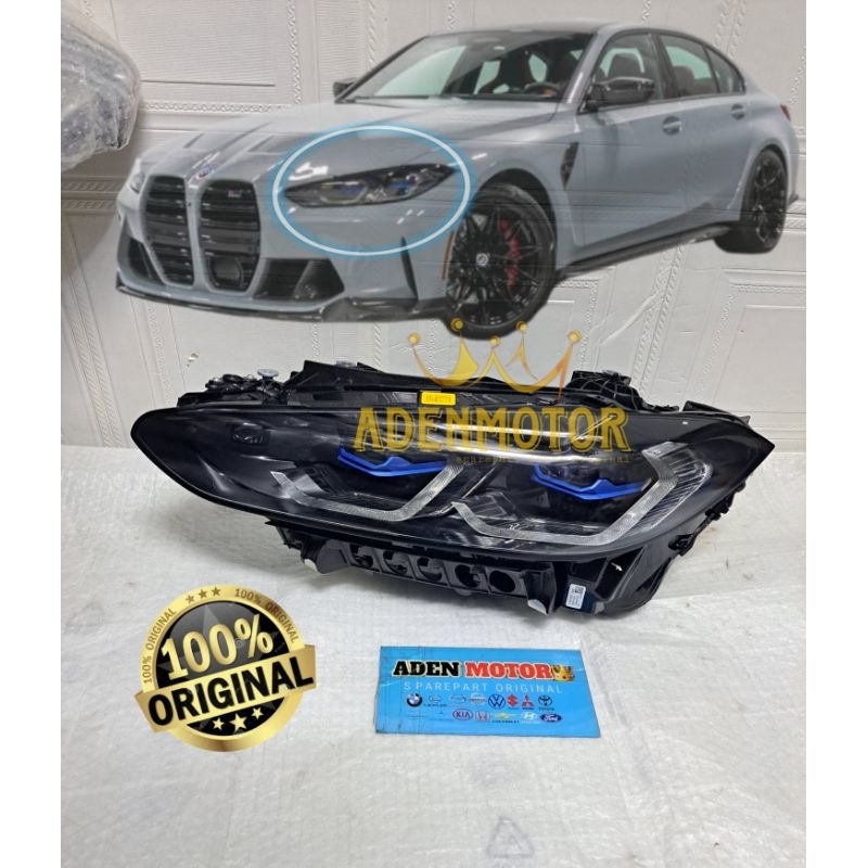 Jual Head lamp headlight bmw m4 G82 G83 G22 2022 2023 2024 original ...