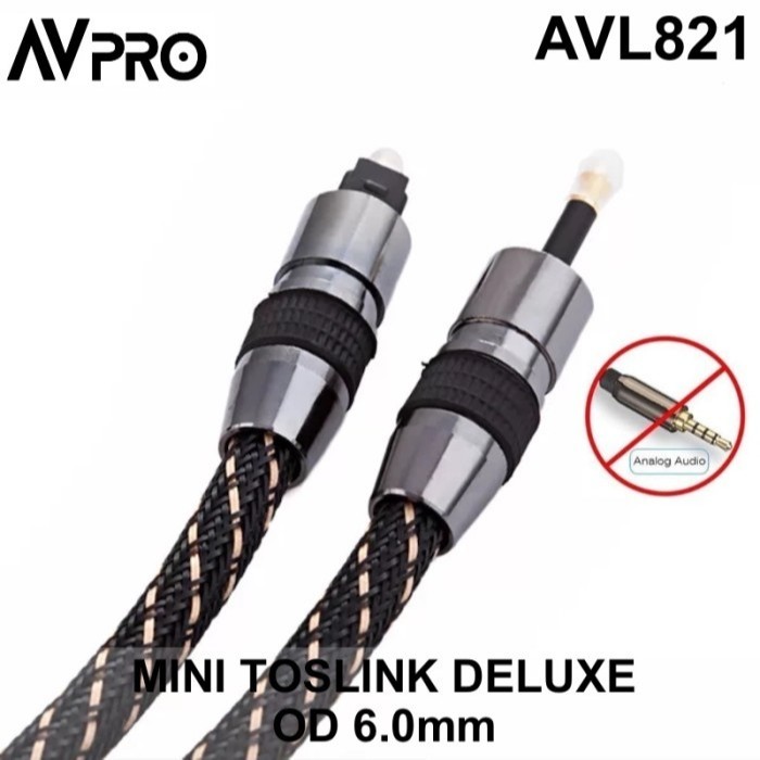 Jual AVPRO AVL-YWL6.0A Mini TOSlink SPDIF Cable OD6.0mm | Shopee Indonesia