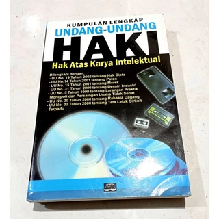 ( OBRAL ) BUKU HUKUM // POLITIK // KUMPULAN LENGKAP UNDANG-UNDANG HAKI // ORIGINAL