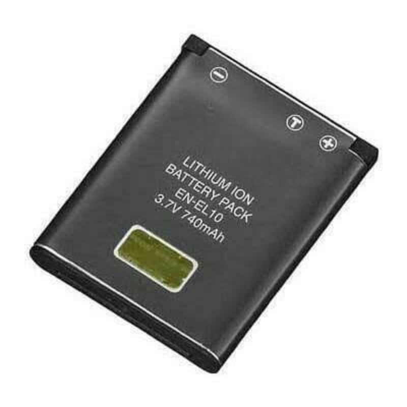 Ersatzakku Für Nikon Coolpix Kameras - 700mAh, 3,7V Li-Ion - Kompatibel Mit S200, S220, S3000, S4000 Uvm.