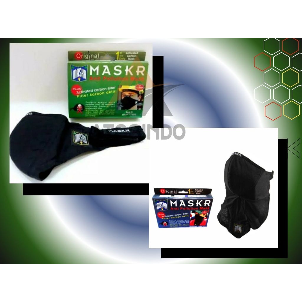 Jual MASKER PROSCARF ANTI DEBU ASAP MOTOR FILTER CARBON ANTI POLLUTION ...