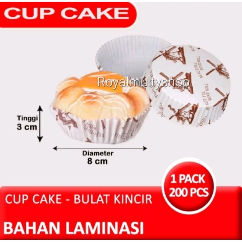 Jual Cup Roti laminasi DM Bulat 8 motif KINCIR isi 200pcs | Shopee ...