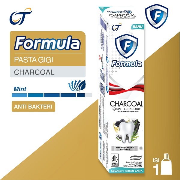 Jual FORMULA PASTA GIGI CHARCOAL 160GR | Shopee Indonesia