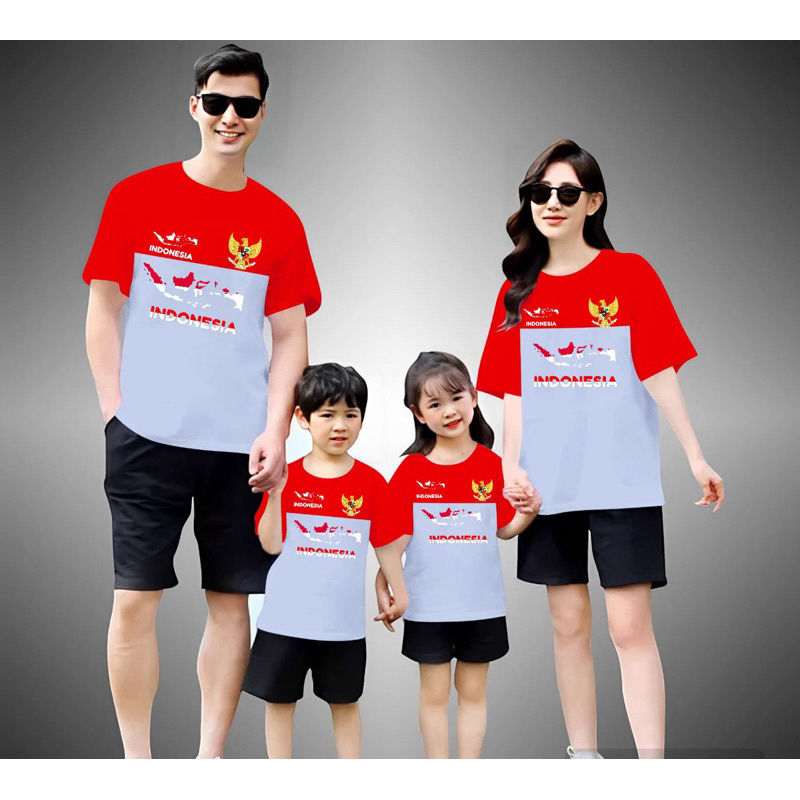 KAOS MERAH PUTIH 17 AGUSTUS