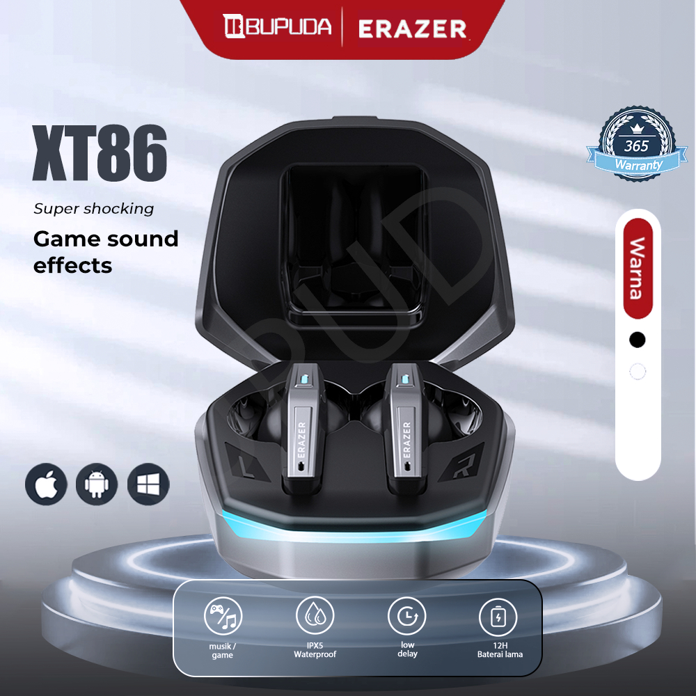 Jual BUPUDA x Lenovo Erazer XT86 Gaming Headset Wireless Bluetooth 5.3 ...