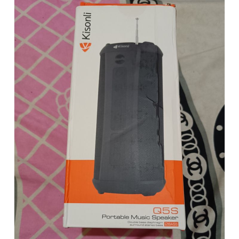 Jual Speaker Bluetooth KISONLI Q5S DUAL BASS RADIATOR SUPER NENDANG ...