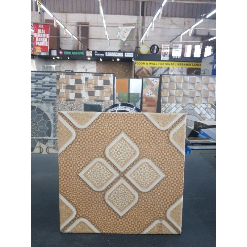Jual Keramik Mulia Signature 25x25 Element Series KW 1 / G1 / GRADE 1 ...
