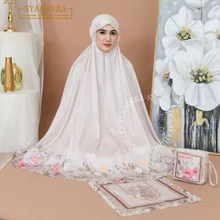 Syahdika - Mukena Dewasa Silk Premium 2in1 Balqis Series Free Sejadah