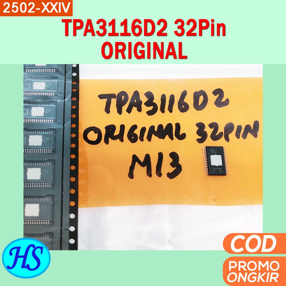 Jual IC TPA3116 TPA 3116 TPA3116D2 AMPLIFIER | Shopee Indonesia