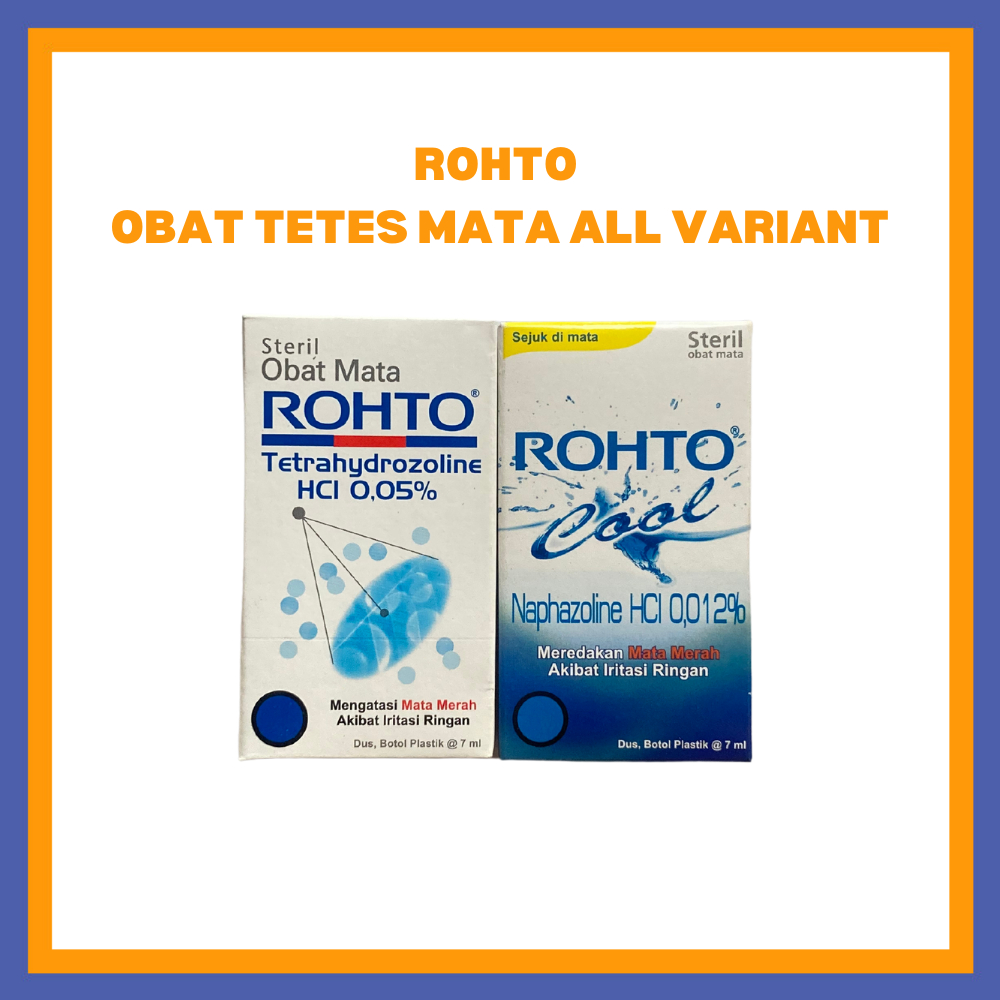 Jual ROHTO STERIL DAN ROHTO COOL OBAT TETS MATA UNTUK IRITASI RINGAN ...