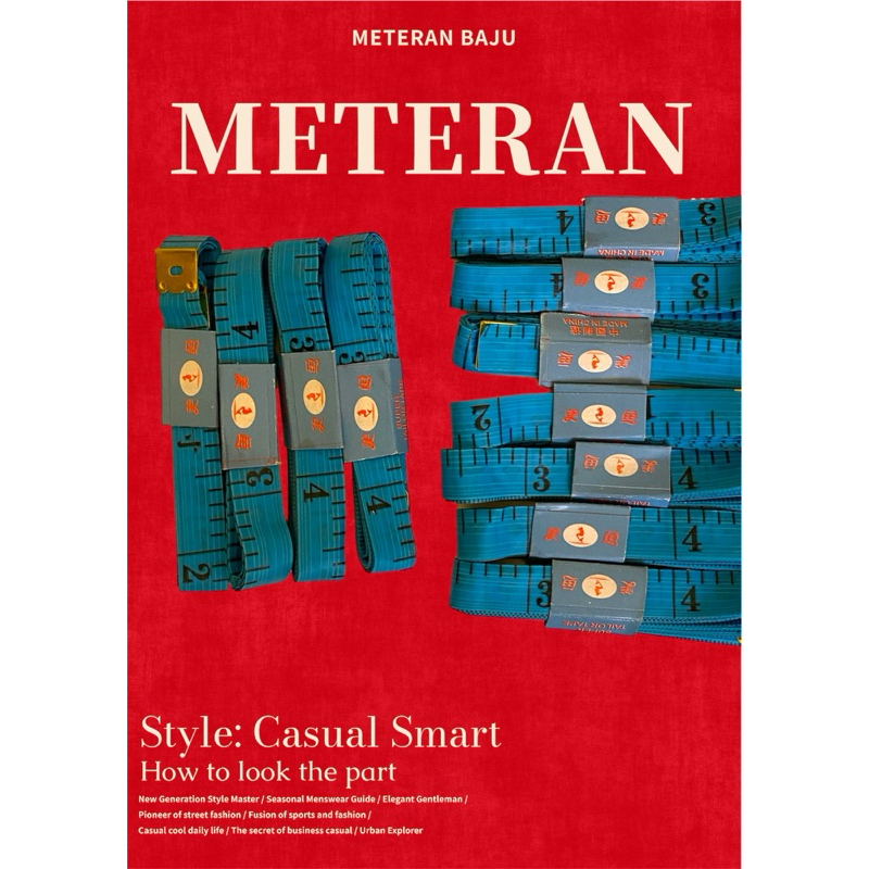 Jual meteran baju/celana/alat ukur baju/alat ukur size baju | Shopee